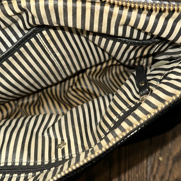 Kate Spade Classic Black Pebbled Shoulder Bag - Picture 6 of 11